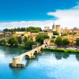Pont d’Avignon aerial view – Arles and Avignon Private Tour