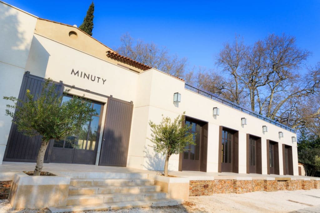 Provence wine tour Chateau Minuty cellar wine storage and tasting experience
